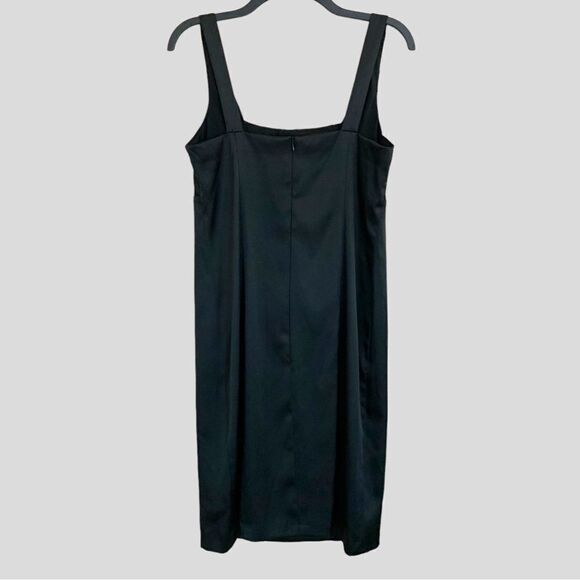 Vintage 90’s Square Neck Satin Mini Dress - Picture 4 of 8